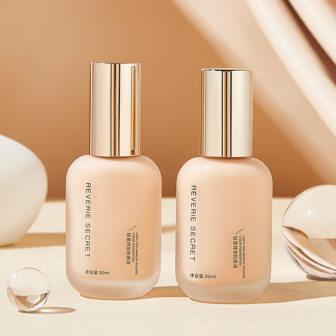 Long-lasting foundation liquid