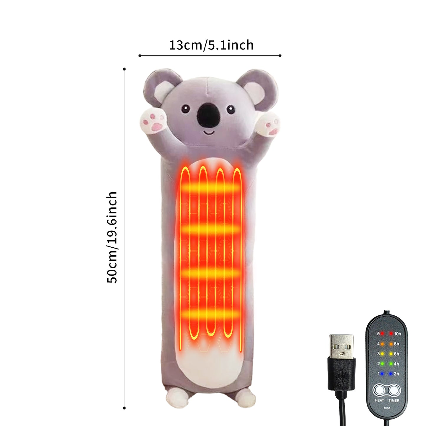 long leg cat Heating Doll