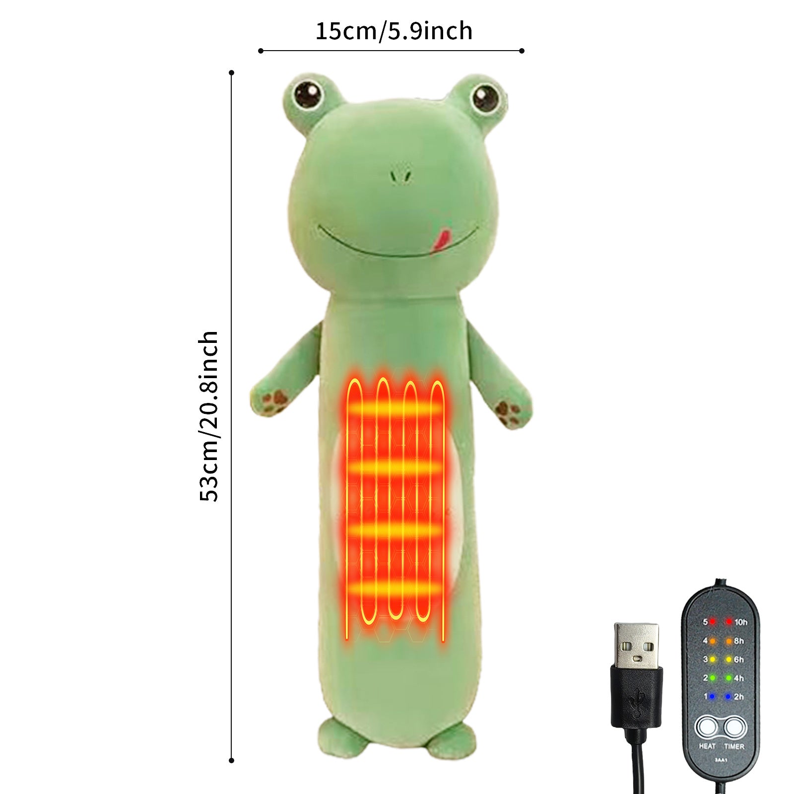 long leg cat Heating Doll