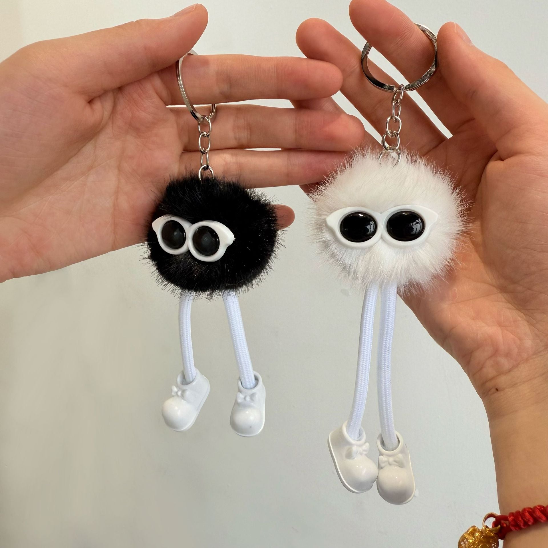 Long Leg Plush Keychain with Sunglasses