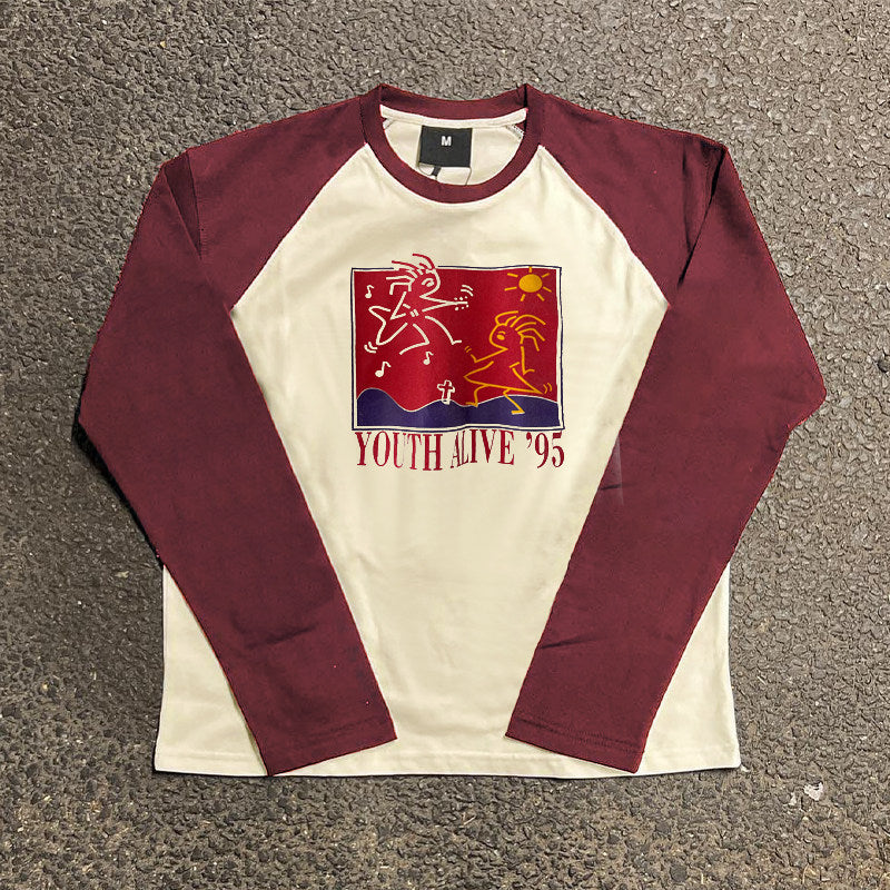 Long-sleeve bottoming shirt