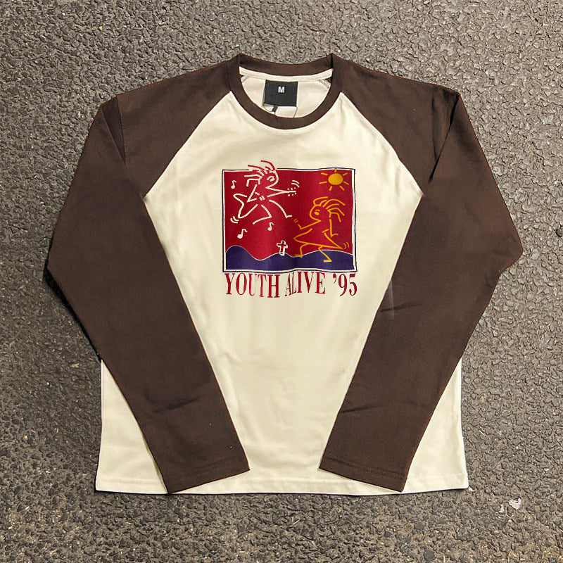 Long-sleeve bottoming shirt