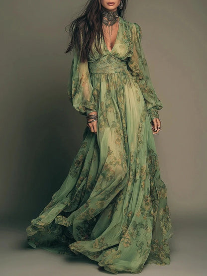 Long-Sleeve Dress