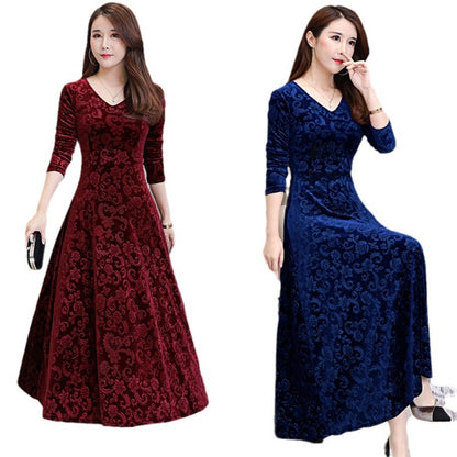 Long-sleeve dress