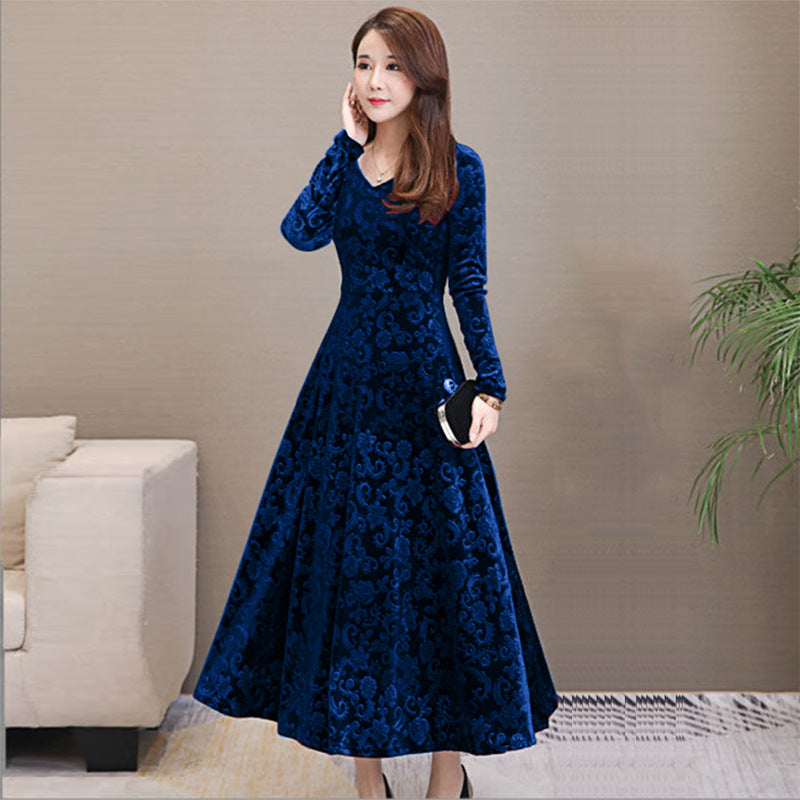Long-sleeve dress