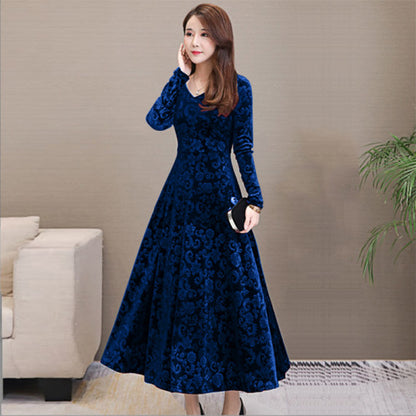Long-sleeve dress