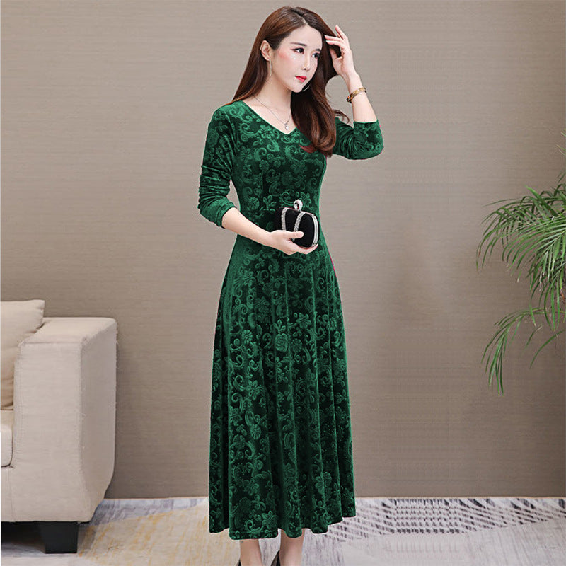 Long-sleeve dress