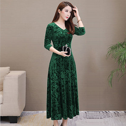 Long-sleeve dress