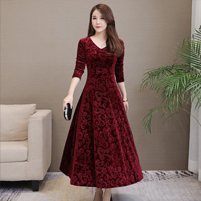 Long-sleeve dress