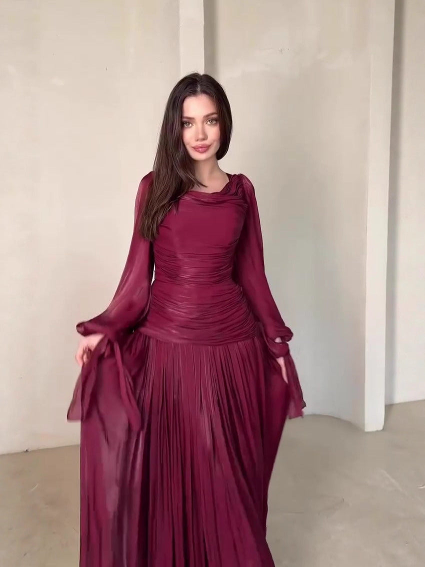 Long-sleeve dress