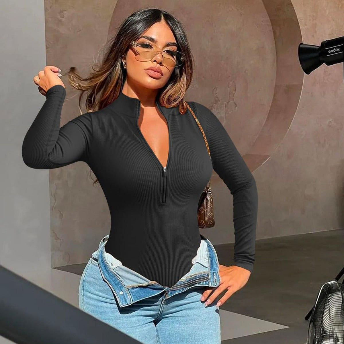 long sleeve jumpsuit