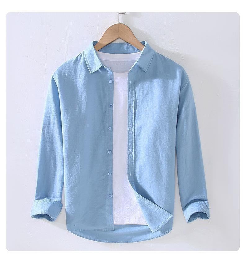 Long Sleeve Linen Shirt