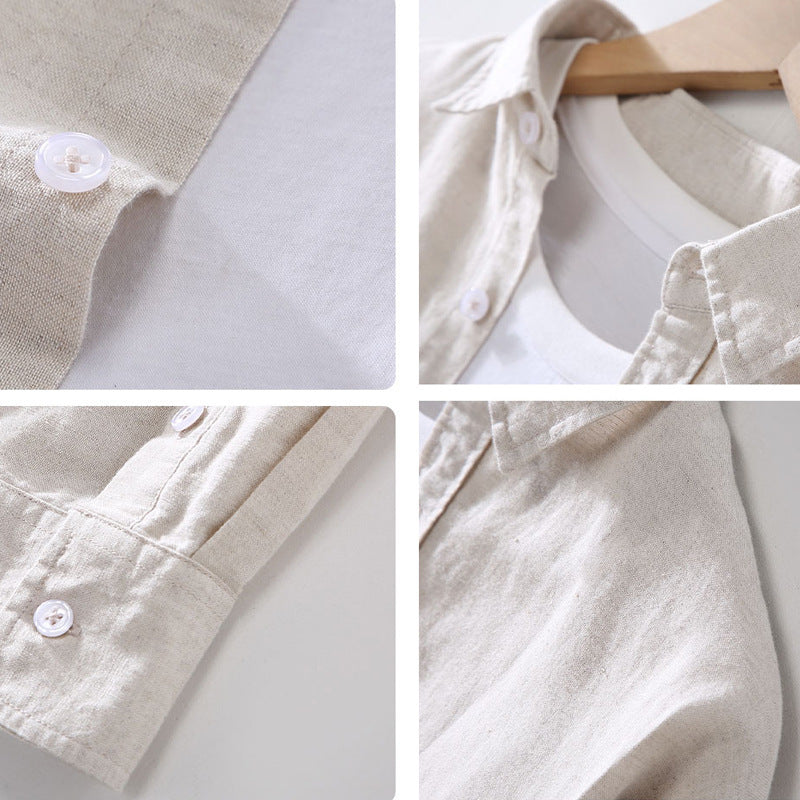 Long Sleeve Linen Shirt
