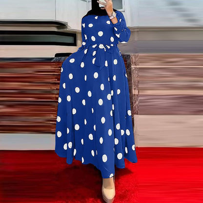 Long Sleeve Loose Swing Dress