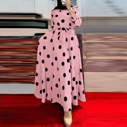 Long Sleeve Loose Swing Dress