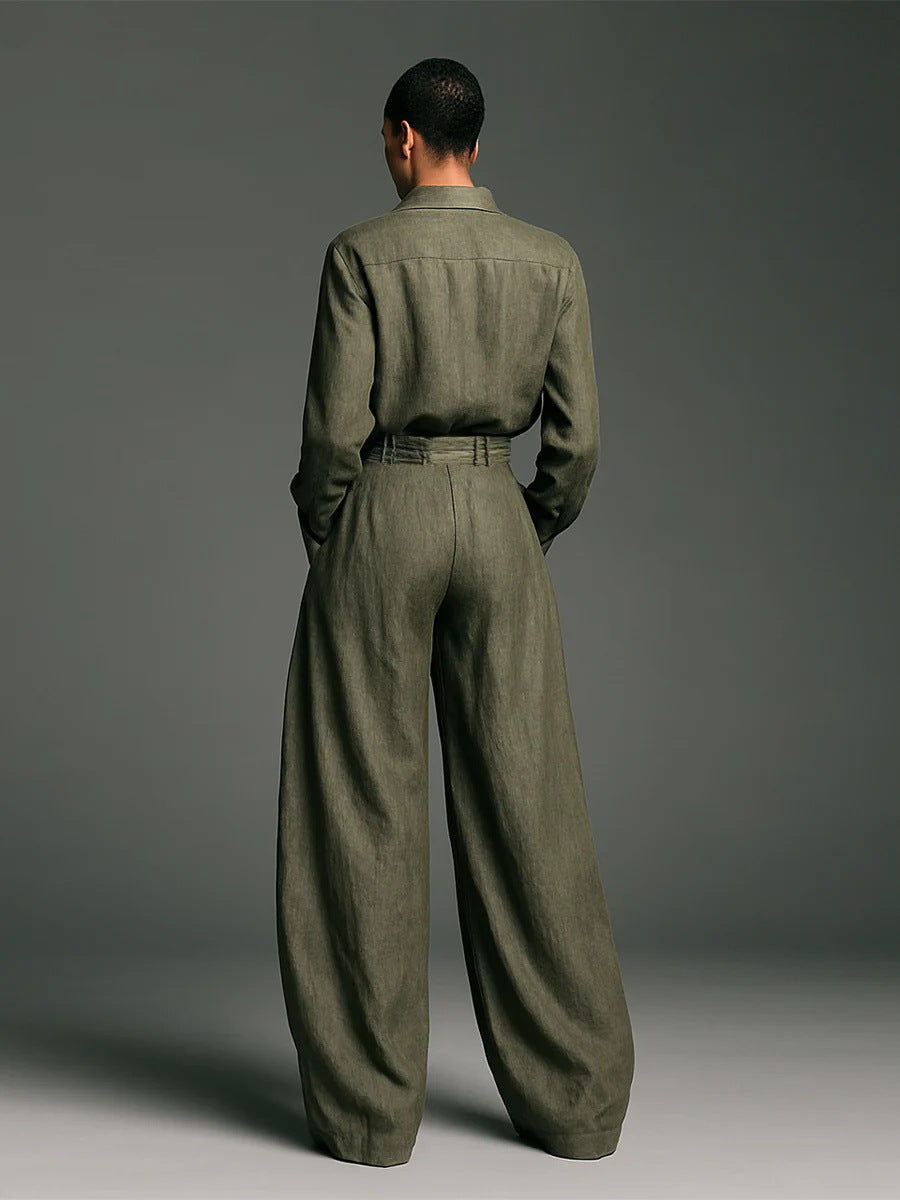 Long Sleeve Shirt and Pants Set
