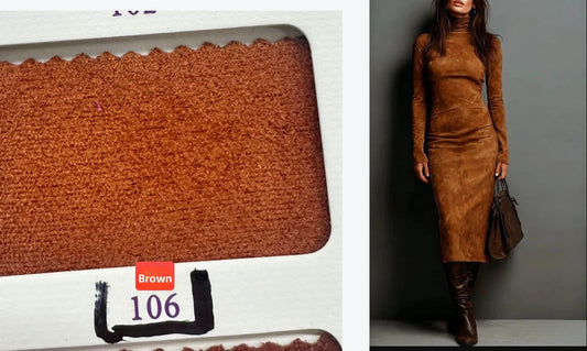 Long Sleeve Velvet Dress