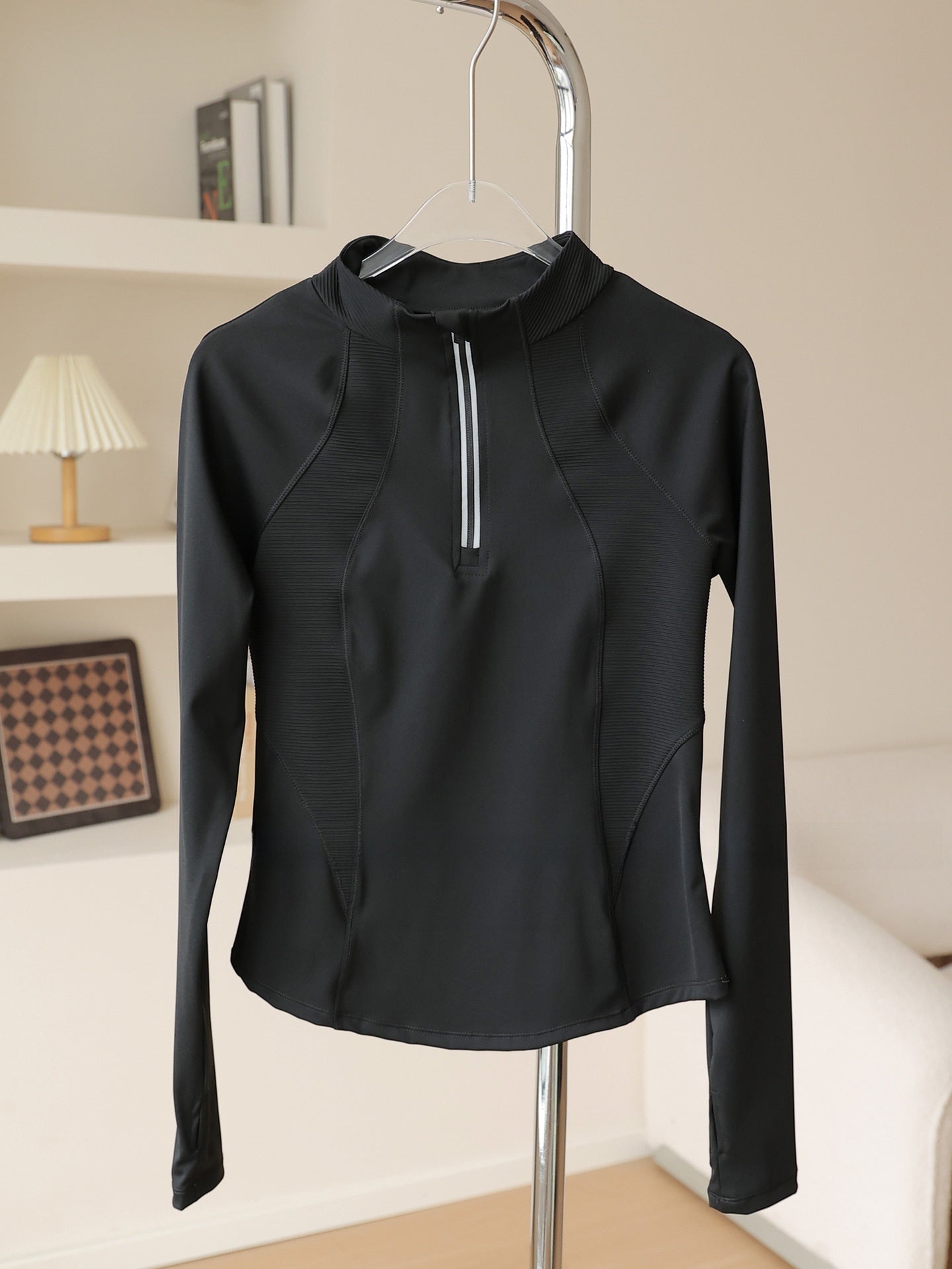Long Sleeve Womens Yoga Top Quick Dry Fitness Wear