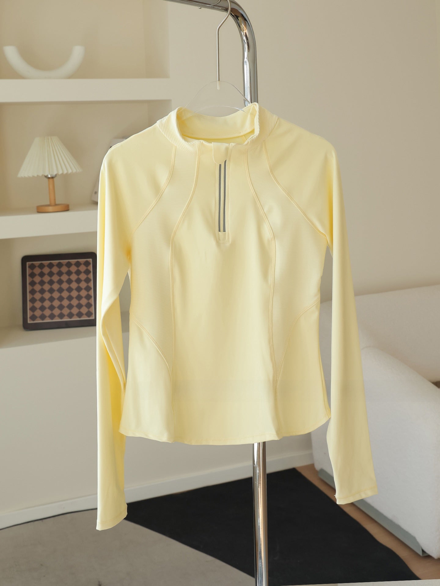 Long Sleeve Womens Yoga Top Quick Dry Fitness Wear