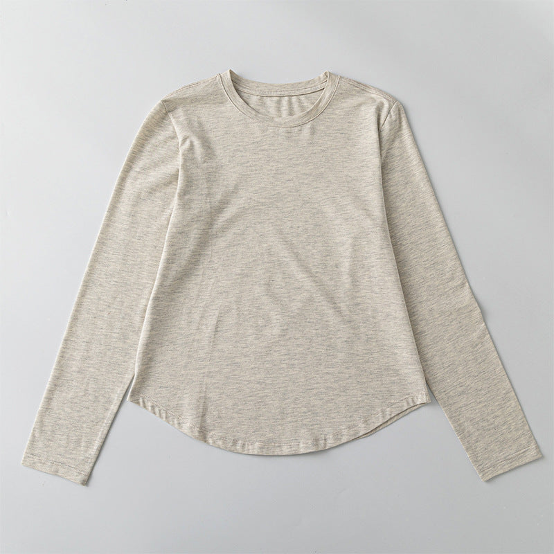Long Sleeve Womens Yoga Top Slim Fit Workout Shirt