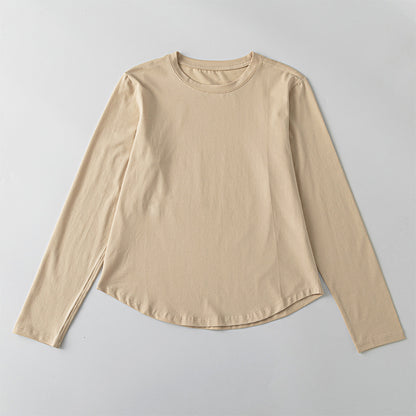 Long Sleeve Womens Yoga Top Slim Fit Workout Shirt