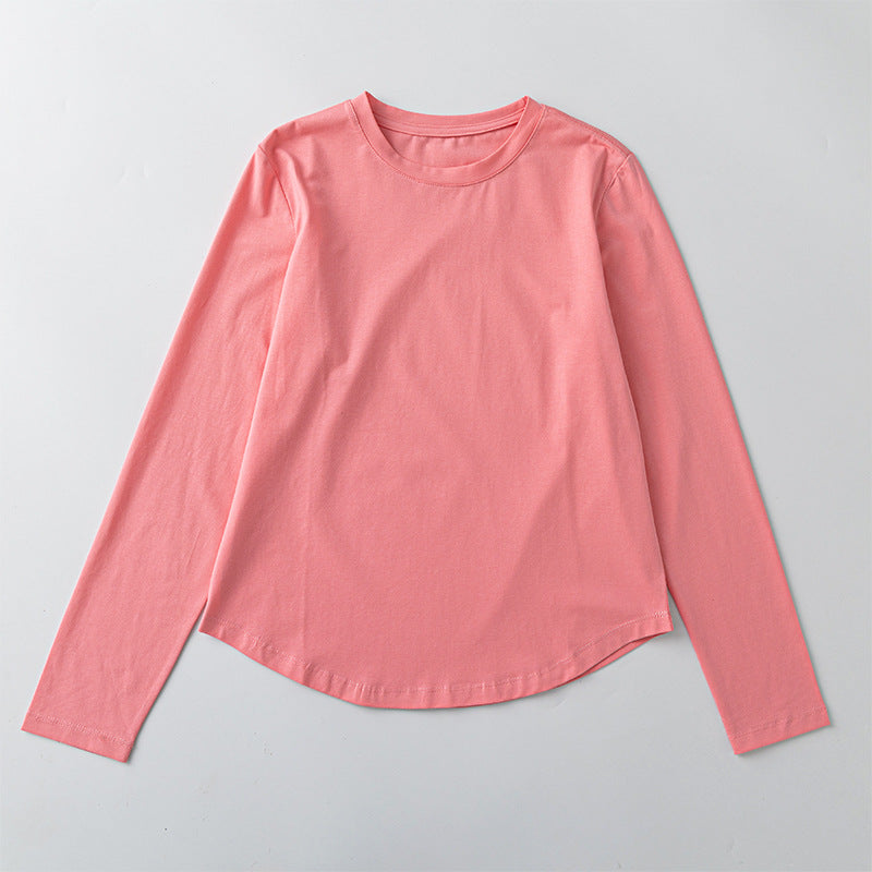 Long Sleeve Womens Yoga Top Slim Fit Workout Shirt