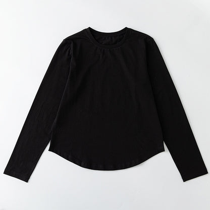 Long Sleeve Womens Yoga Top Slim Fit Workout Shirt