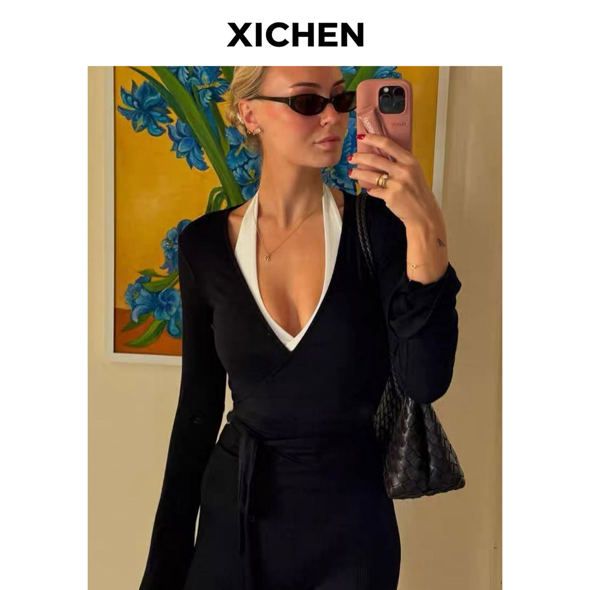 Long-Sleeved Blouse for Women to Wear Outside