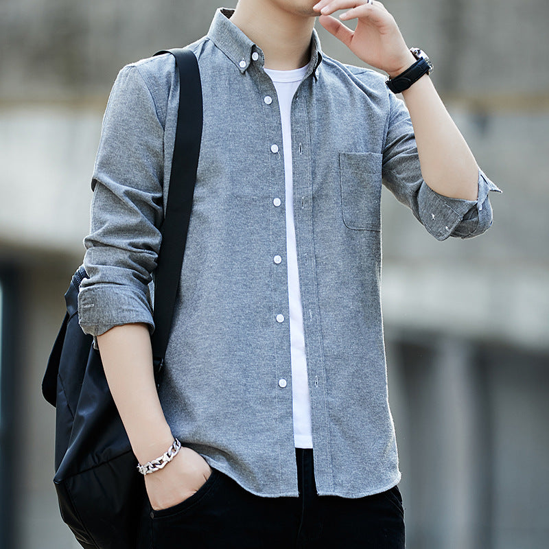 Long-sleeved dress shirt formal attire