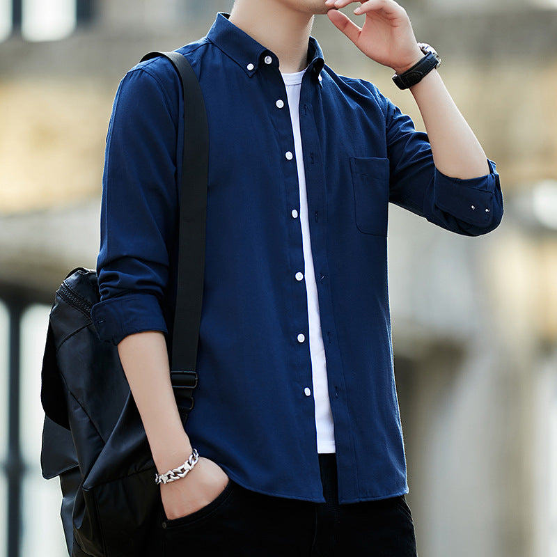 Long-sleeved dress shirt formal attire