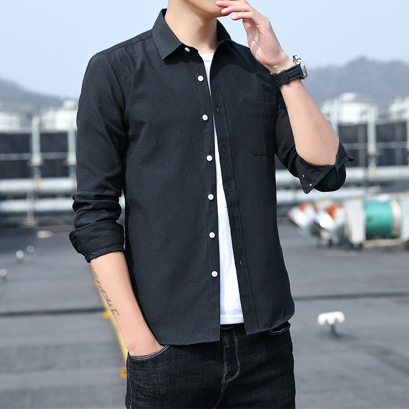 Long-sleeved dress shirt formal attire