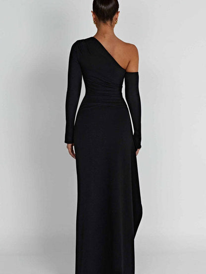 long-sleeved dress
