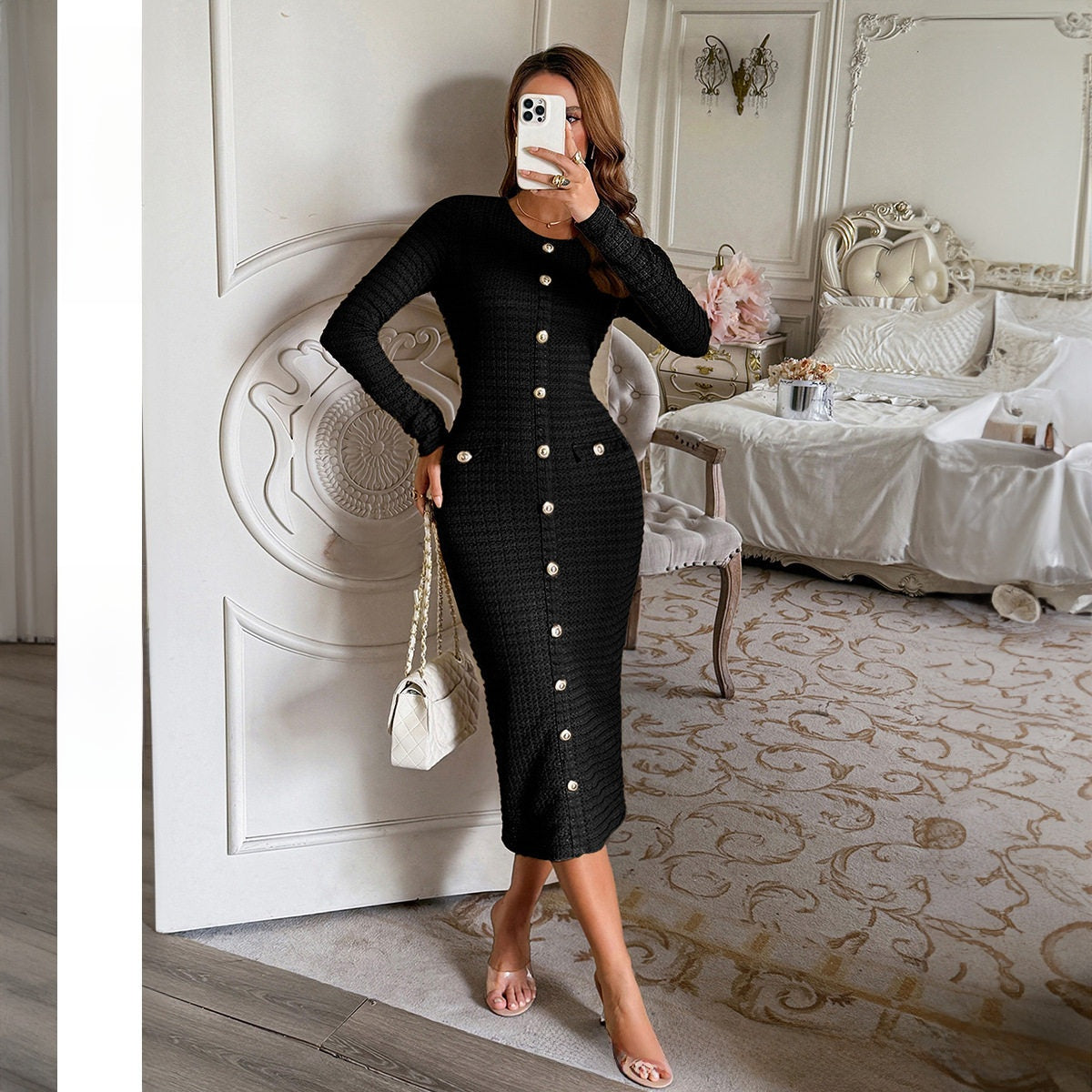 Long-Sleeved Dress