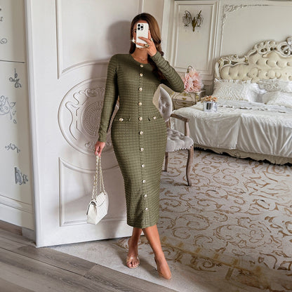 Long-Sleeved Dress