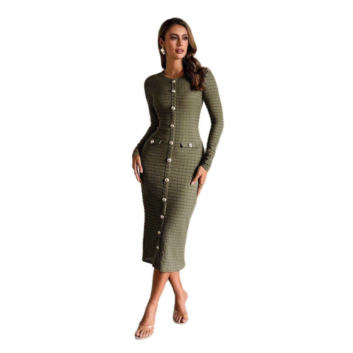 Long-Sleeved Dress