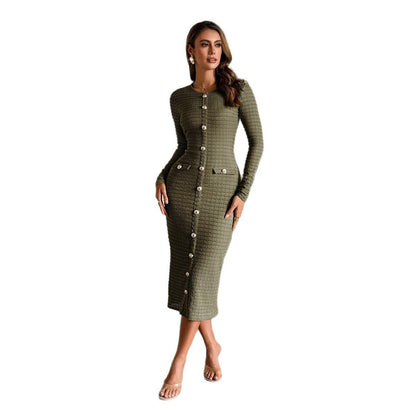 Long-Sleeved Dress