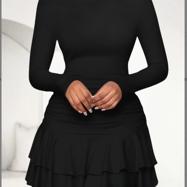 long-sleeved dress