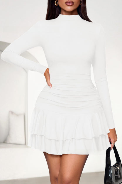 long-sleeved dress