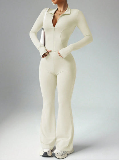 Long-Sleeved Fitness Suit