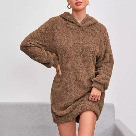 Long-sleeved hooded hoodie