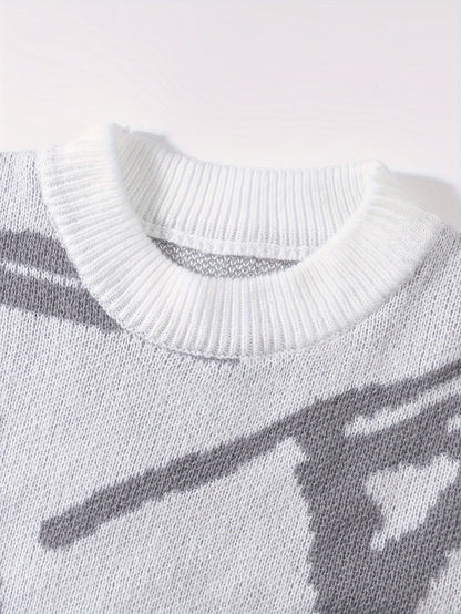 Long-sleeved hoodless hoodie