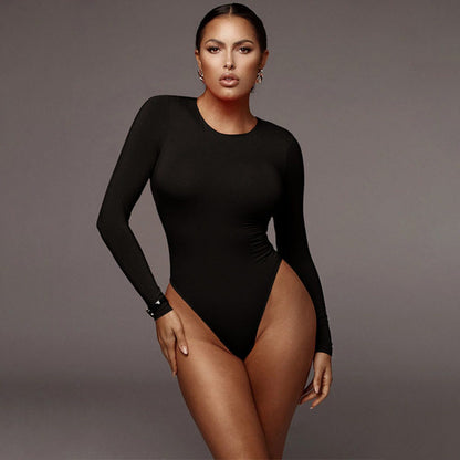 Long-sleeved jumpsuit