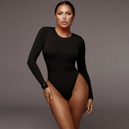Long-sleeved jumpsuit