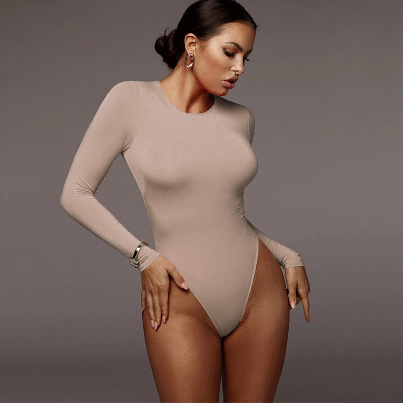 Long-sleeved jumpsuit