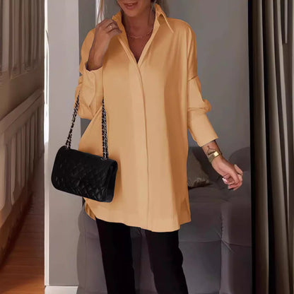 Long-sleeved pullover shirt
