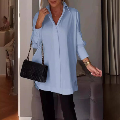 Long-sleeved pullover shirt