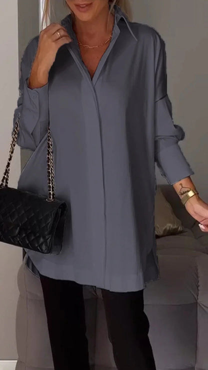 Long-sleeved pullover shirt