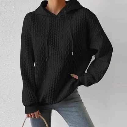 long-sleeved sweater knitted