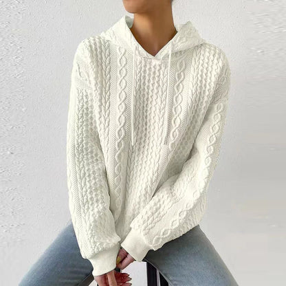 long-sleeved sweater knitted
