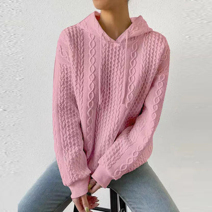 long-sleeved sweater knitted